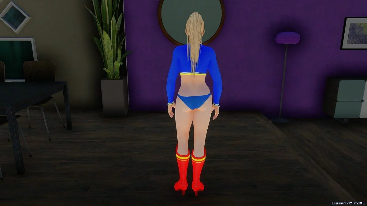 Sarah Supergirl de Dead Or Alive / GTA San Andreas