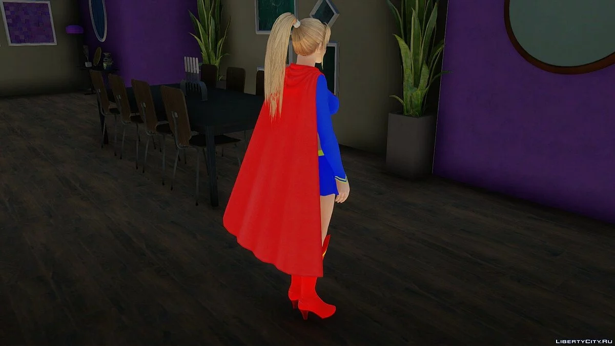 Sarah Supergirl de Dead Or Alive / GTA San Andreas