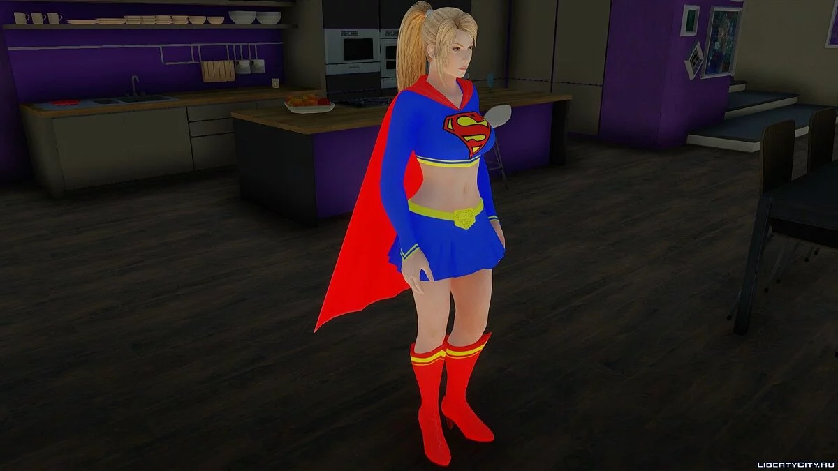 Sarah Supergirl de Dead Or Alive / GTA San Andreas