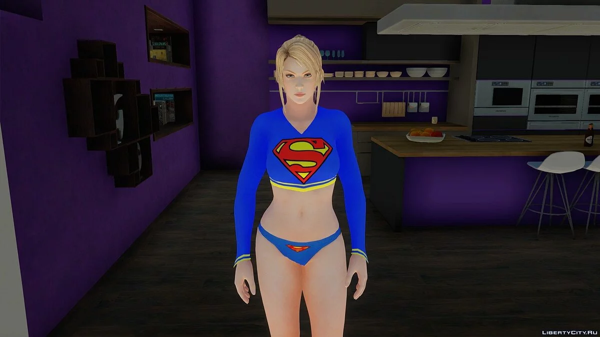 Sarah Supergirl de Dead Or Alive / GTA San Andreas