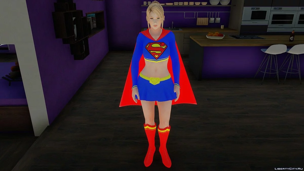 Sarah Supergirl de Dead Or Alive / GTA San Andreas