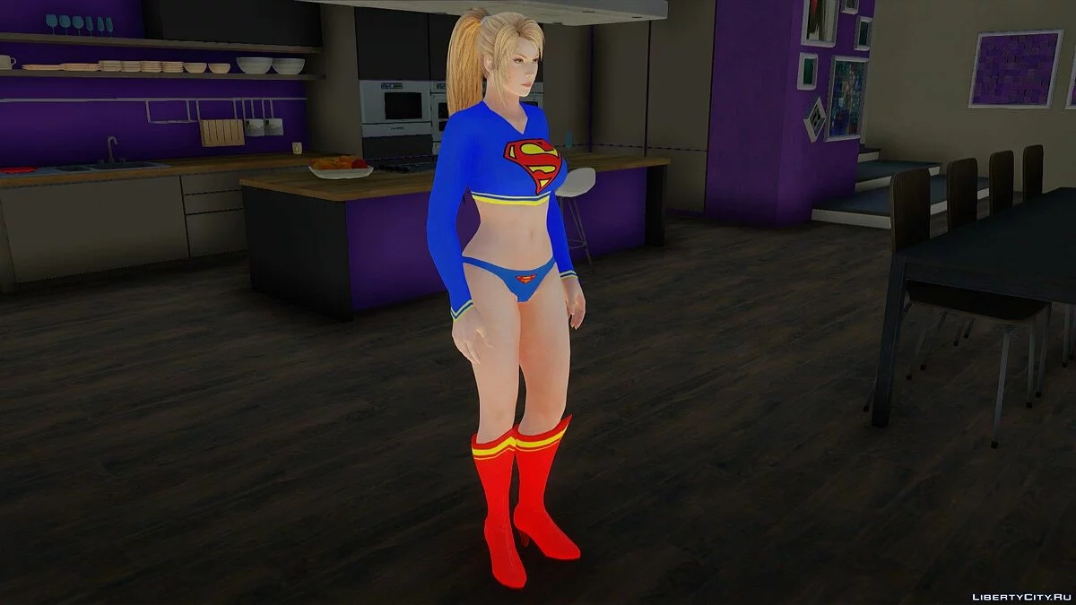 Sarah Supergirl de Dead Or Alive / GTA San Andreas