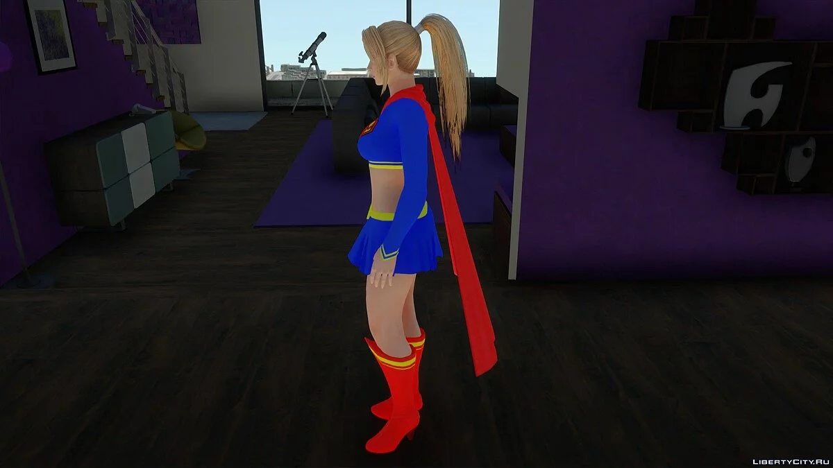 Sarah Supergirl de Dead Or Alive / GTA San Andreas