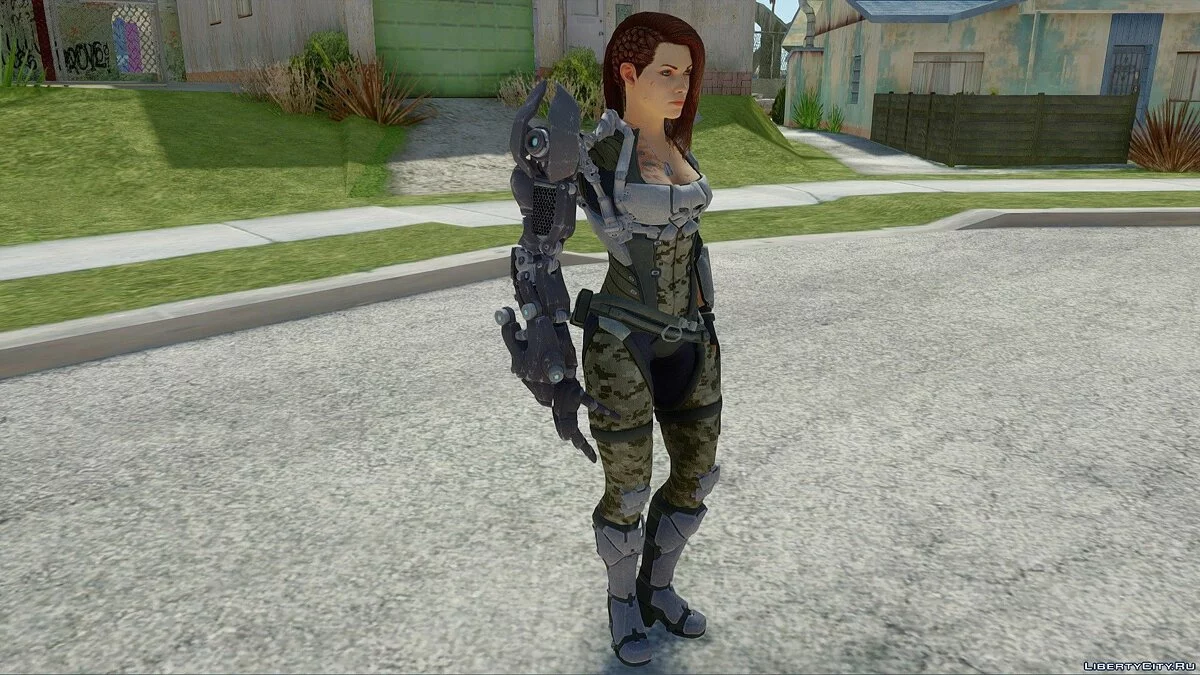 Шеллі Харрісон з Bombshell / GTA San Andreas