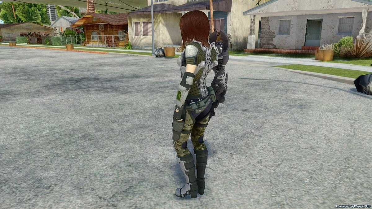 Шеллі Харрісон з Bombshell / GTA San Andreas