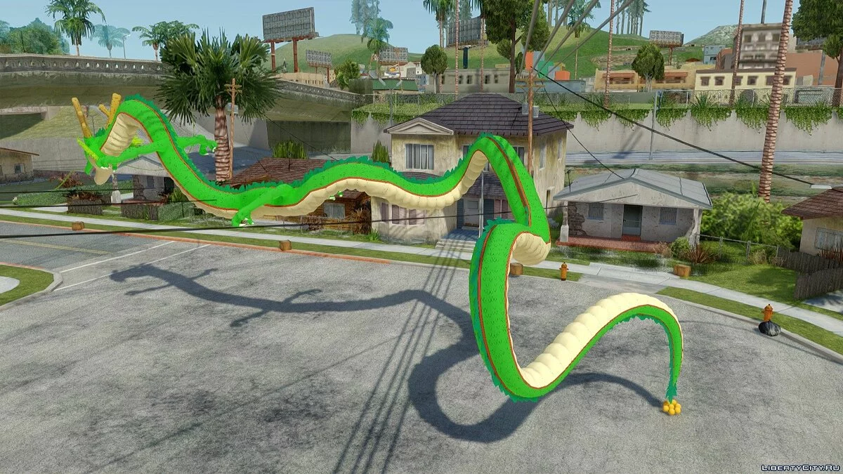 Shenron de Dragon Ball Xenoverse / GTA San Andreas