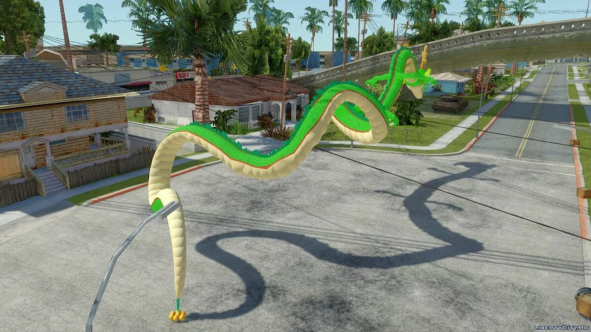 Shenron de Dragon Ball Xenoverse / GTA San Andreas