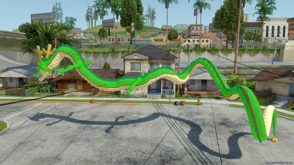 Shenron de Dragon Ball Xenoverse / GTA San Andreas