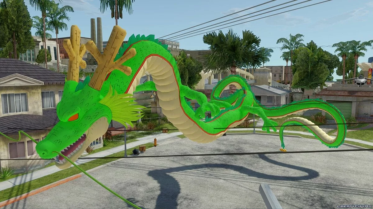 Shenron de Dragon Ball Xenoverse / GTA San Andreas