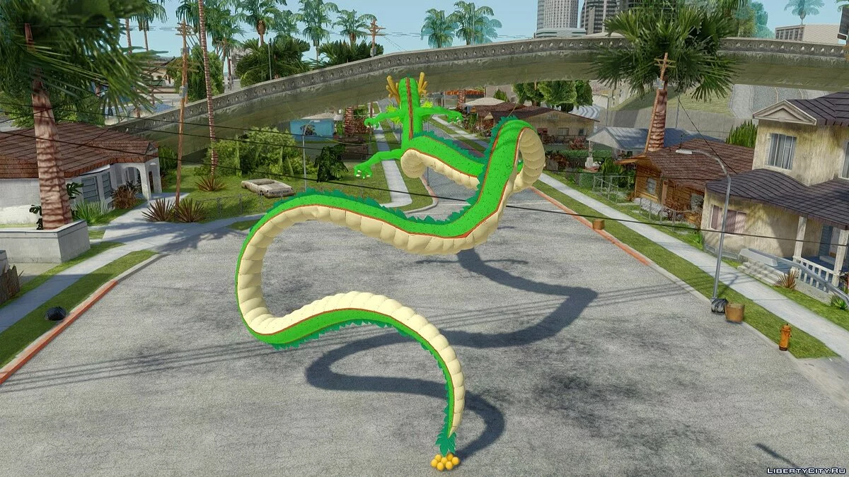 Shenron de Dragon Ball Xenoverse / GTA San Andreas
