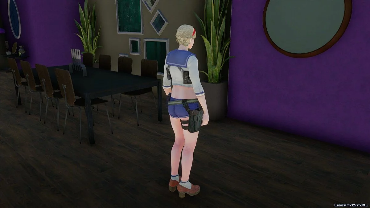 Sherry Birkin Ex1 dari Resident Evil 6 / GTA San Andreas