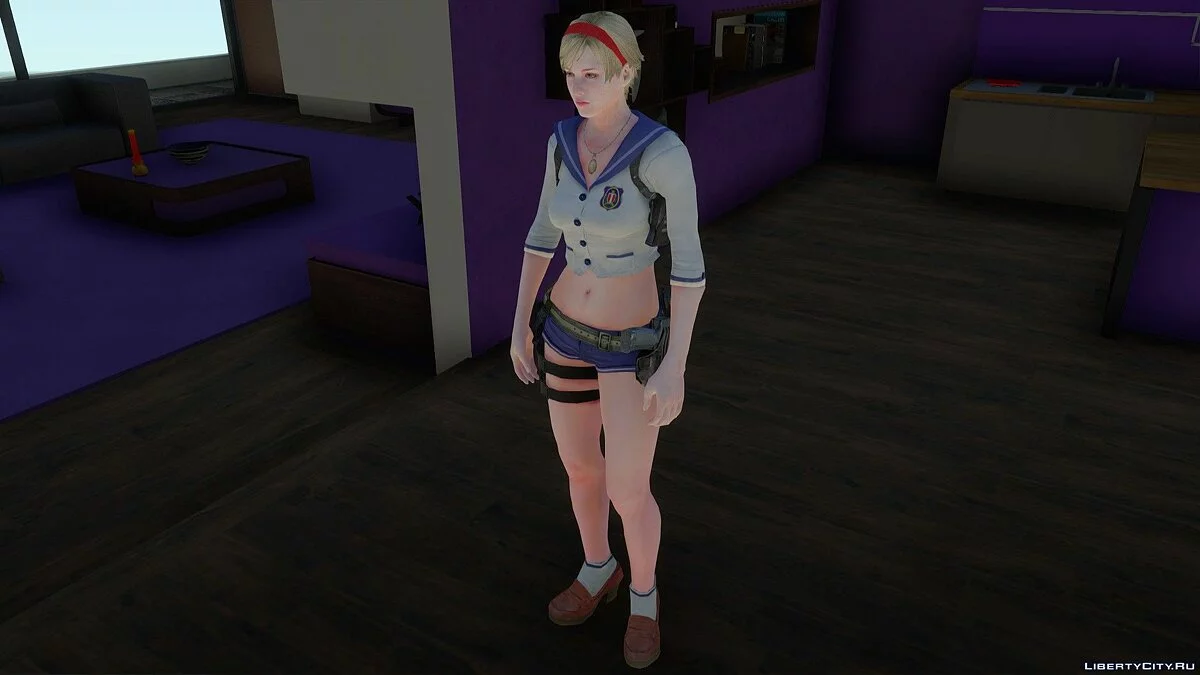 Sherry Birkin Ex1 dari Resident Evil 6 / GTA San Andreas