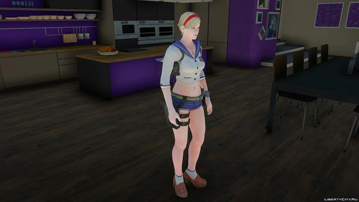 Sherry Birkin Ex1 dari Resident Evil 6 / GTA San Andreas