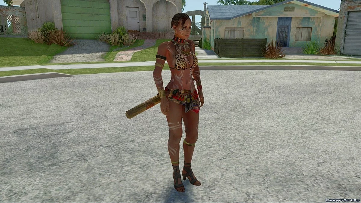 Sheva Alomar de Resident Evil 5 / GTA San Andreas