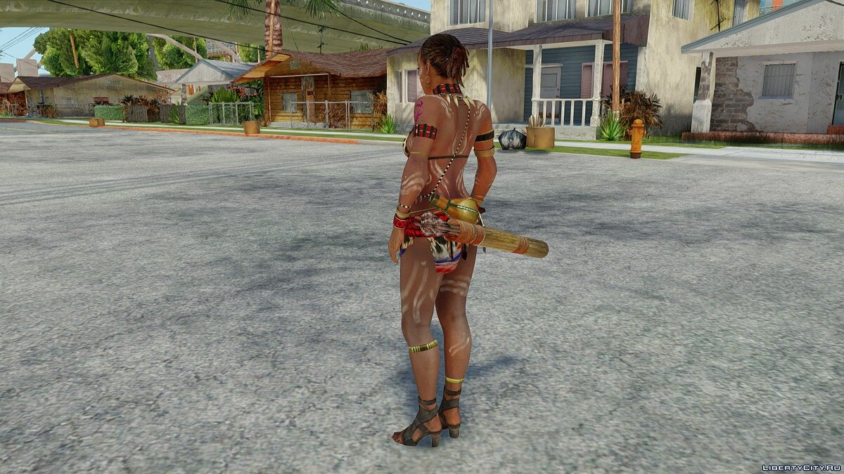 Download Sheva Alomar from Resident Evil 5 for GTA San Andreas