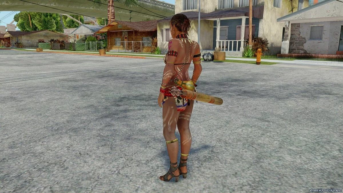 Sheva Alomar de Resident Evil 5 / GTA San Andreas