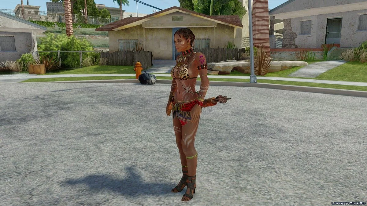 Sheva Alomar de Resident Evil 5 / GTA San Andreas