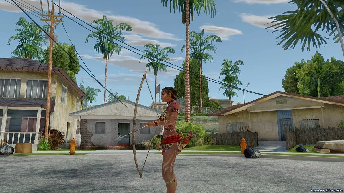 Sheva Alomar de Resident Evil 5 / GTA San Andreas