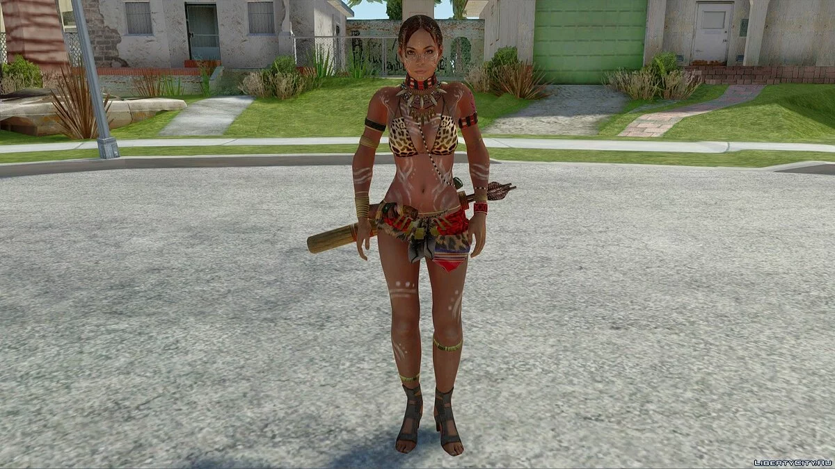 Sheva Alomar de Resident Evil 5 / GTA San Andreas