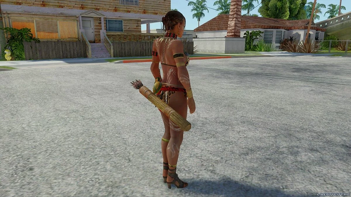 Sheva Alomar de Resident Evil 5 / GTA San Andreas