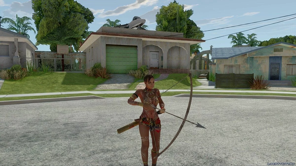 Sheva Alomar de Resident Evil 5 / GTA San Andreas