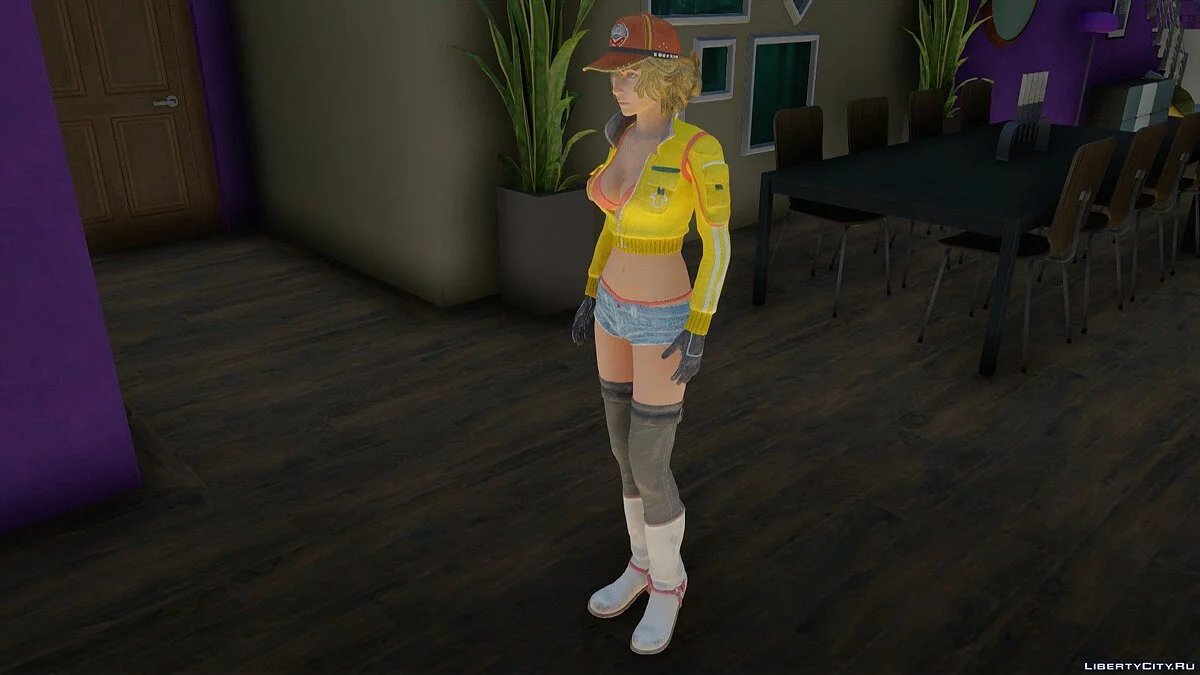 Cindy Aurum de Final Fantasy XV / GTA San Andreas
