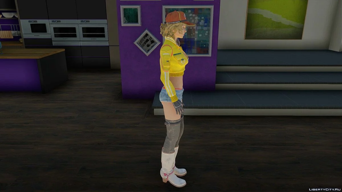 Cindy Aurum de Final Fantasy XV / GTA San Andreas