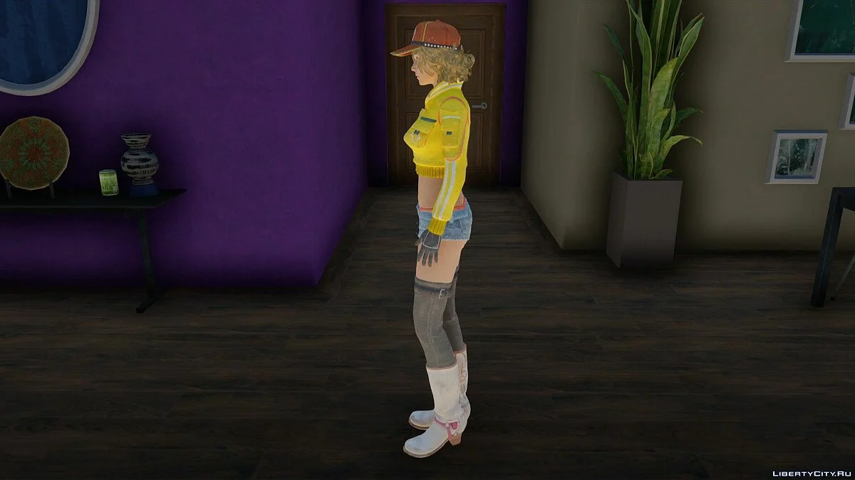 Cindy Aurum de Final Fantasy XV / GTA San Andreas