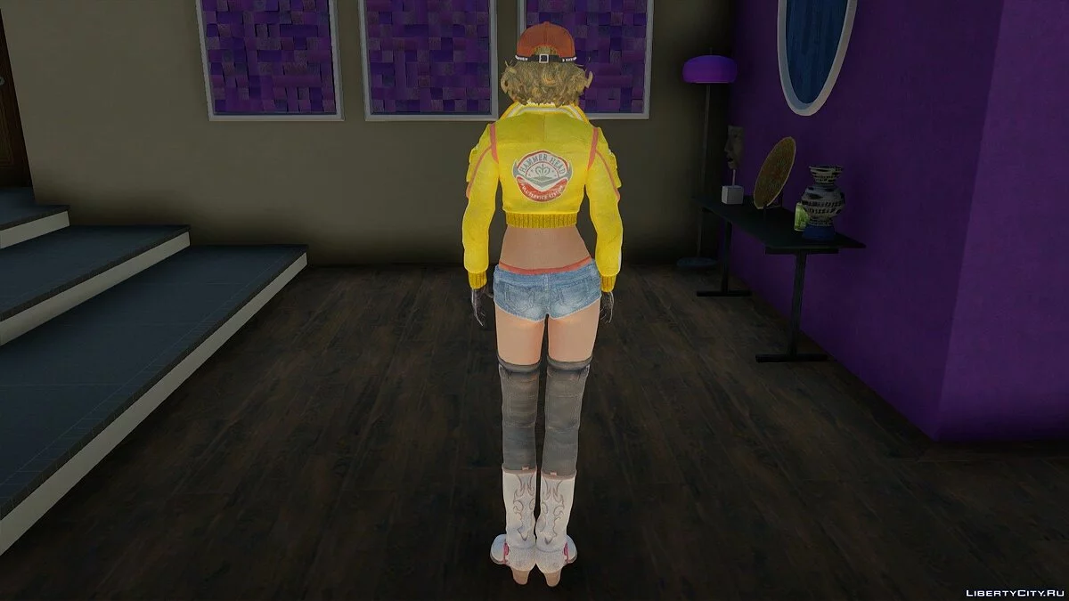 Cindy Aurum de Final Fantasy XV / GTA San Andreas
