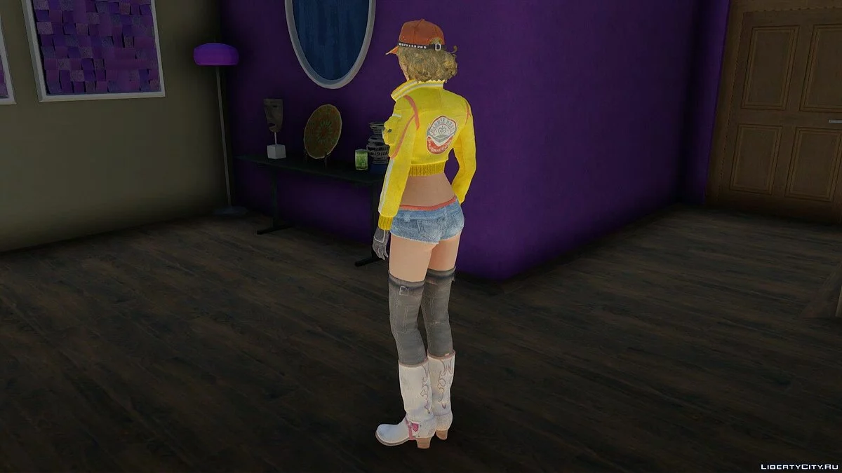 Cindy Aurum de Final Fantasy XV / GTA San Andreas
