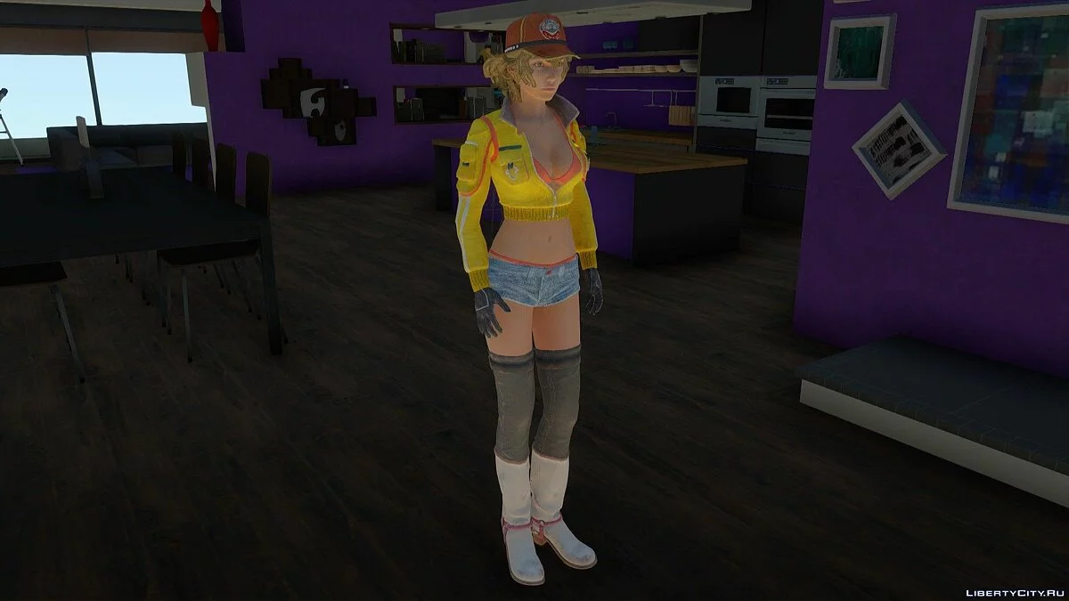 Cindy Aurum de Final Fantasy XV / GTA San Andreas