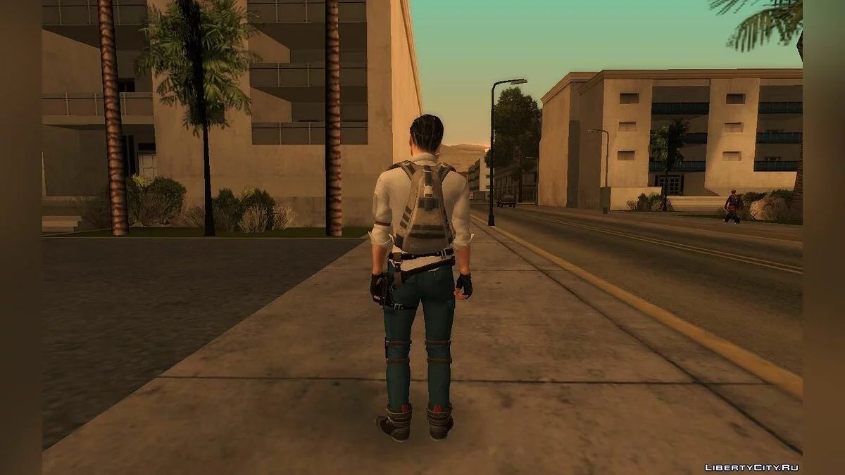 Скин из игры PUBG #1 / GTA San Andreas