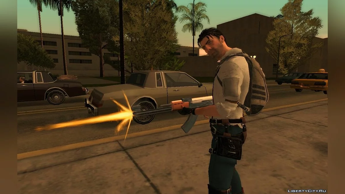 Скин из игры PUBG #1 / GTA San Andreas