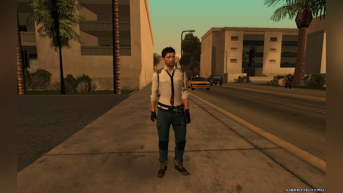 Скин из игры PUBG #1 / GTA San Andreas