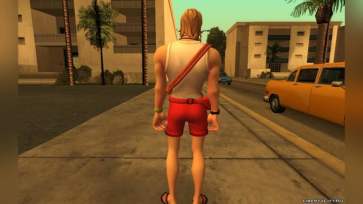Lifeguard from Fortnite / GTA San Andreas