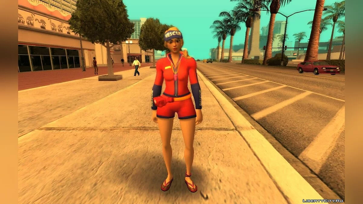 Lifeguard from Fortnite / GTA San Andreas