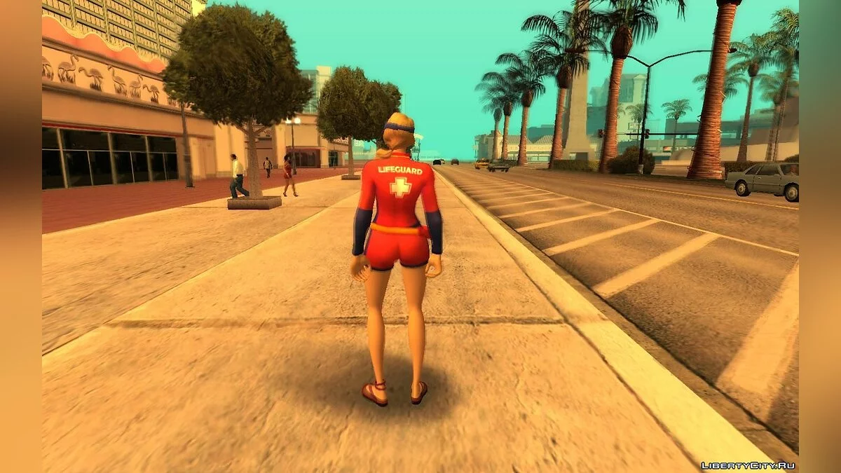 Lifeguard from Fortnite / GTA San Andreas