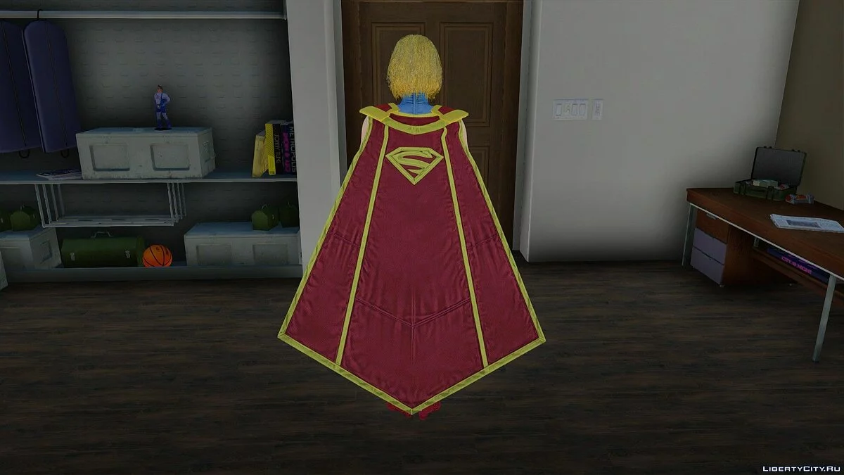 Супергёрл з Injustice 2 / GTA San Andreas