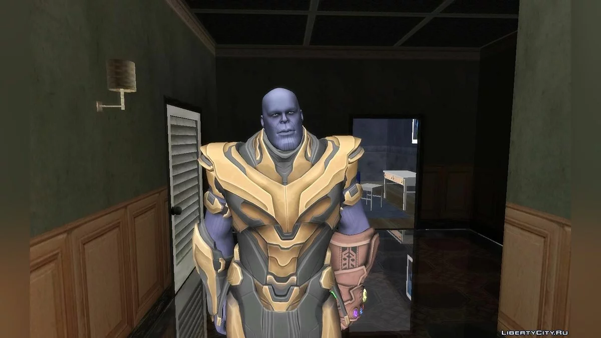 Танос из Fortnite / GTA San Andreas