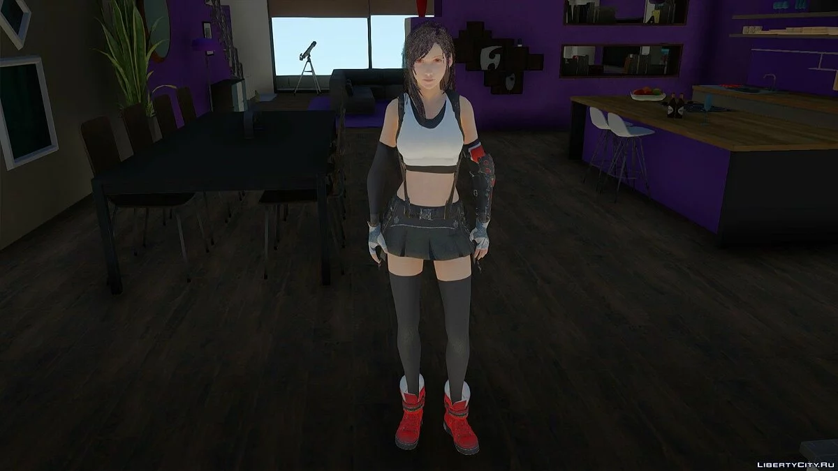 Тіфа Локхарт з Final Fantasy 7 / GTA San Andreas