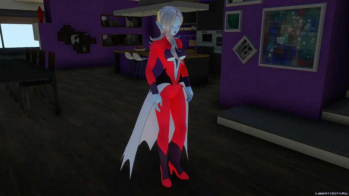 Towa aus Dragon Ball Xenoverse / GTA San Andreas