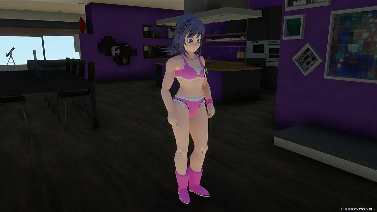 Trendy en Bikini de Dragon Ball Xenoverse 2 / GTA San Andreas