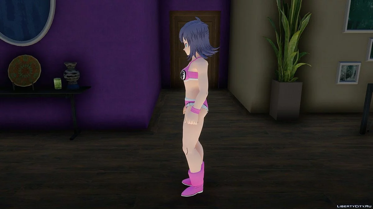 Trendy en Bikini de Dragon Ball Xenoverse 2 / GTA San Andreas