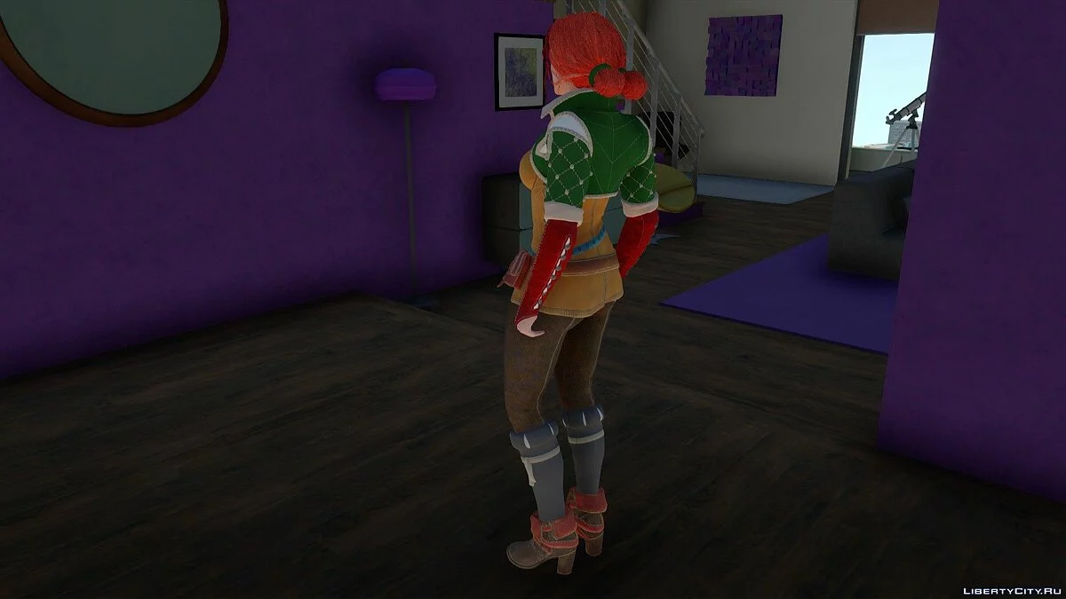 Triss Merigold de The Witcher 3 / GTA San Andreas