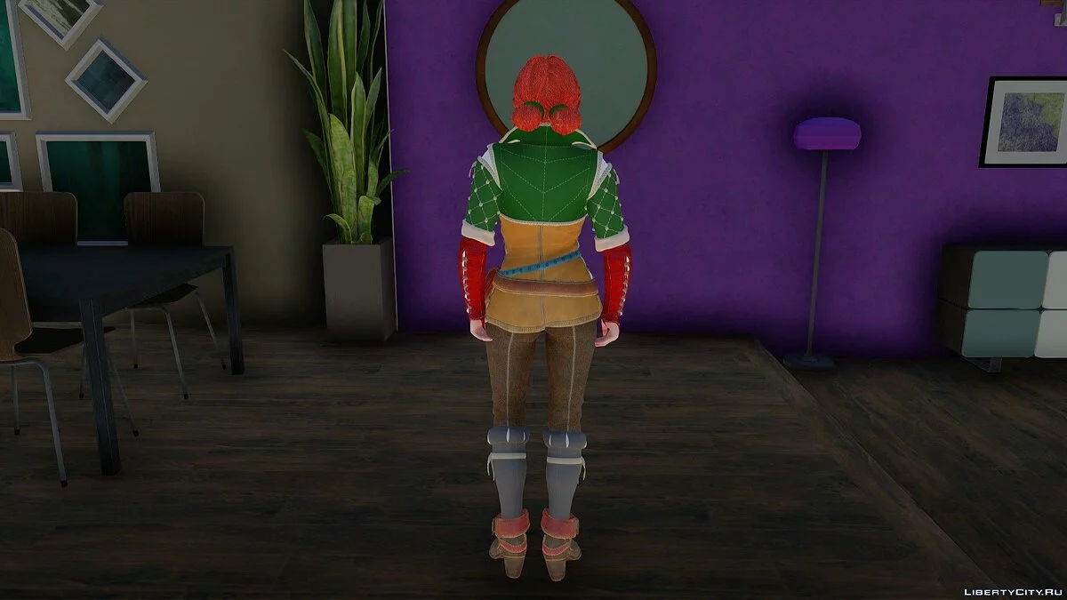 Triss Merigold de The Witcher 3 / GTA San Andreas