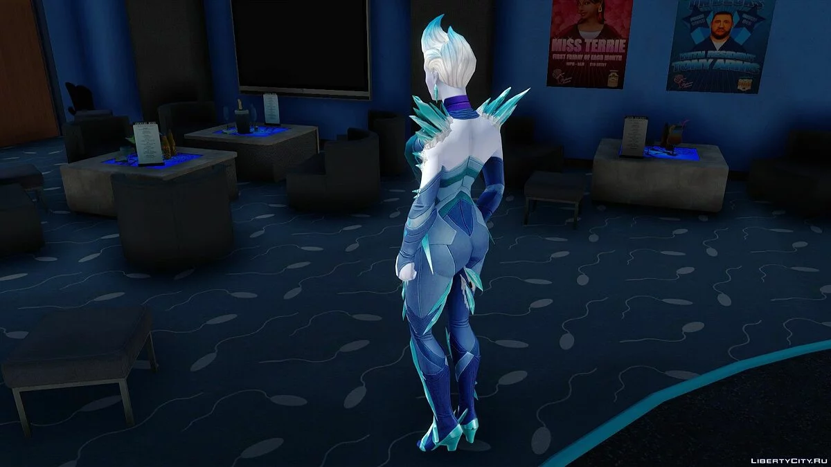 Killer Frost from DC Legends / GTA San Andreas