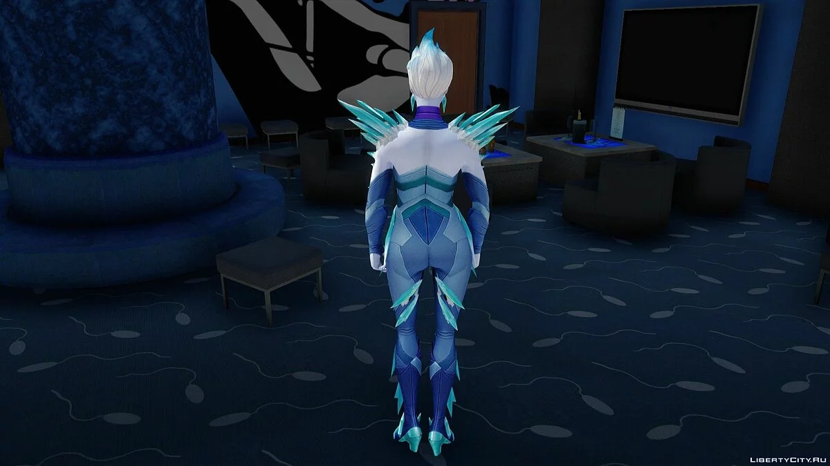 Killer Frost from DC Legends / GTA San Andreas
