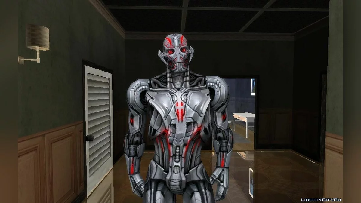 Ultron Prime из Avengers: Age of Ultron / GTA San Andreas