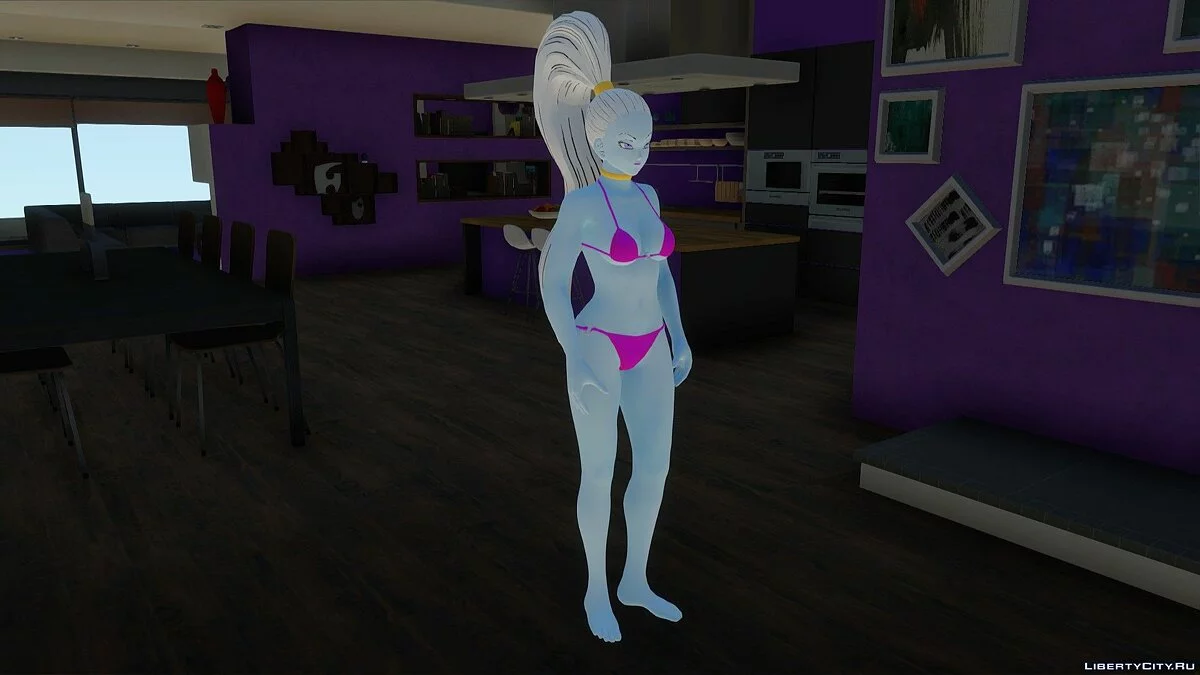 Vados dalam Bikini dari Dragon Ball / GTA San Andreas