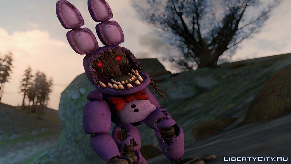 Download Withered Bonnie [Five Nights At Freddy's 2] for GTA San Andreas